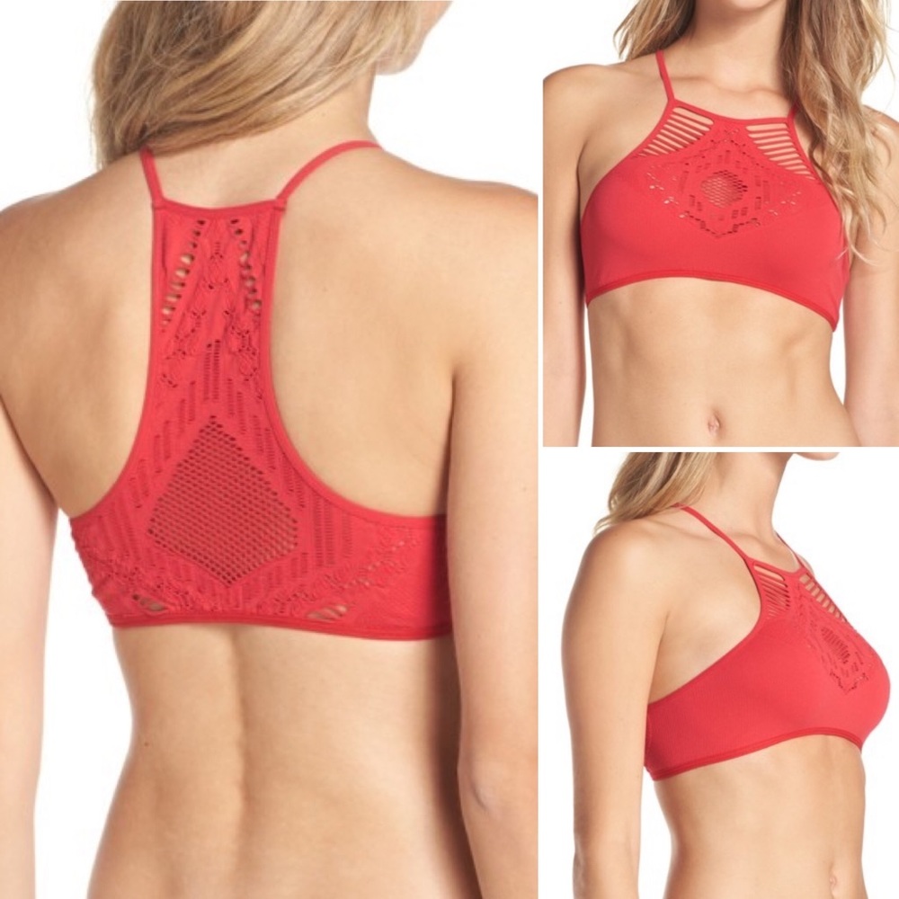 ⭑Free People Hanalei High Neck Bralette